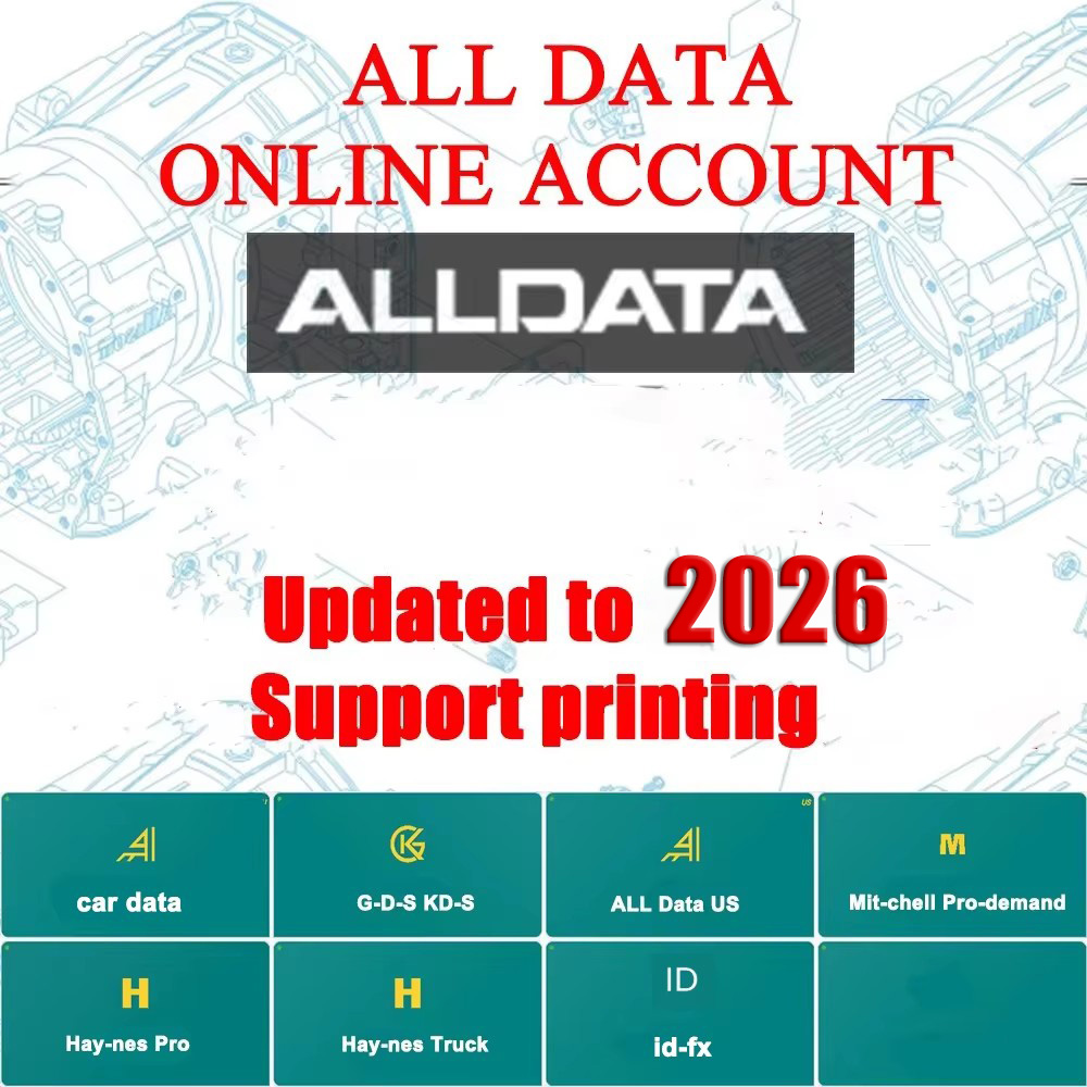 Workshop Tools Online - 2026 Alldata Repair Software Pełna Wersja