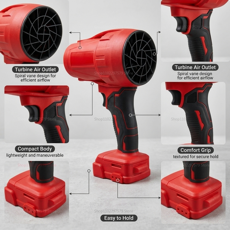 Bezprzewodowy dmuchawiec-turbo – Tools Use In The Workshop recenzja i cena
