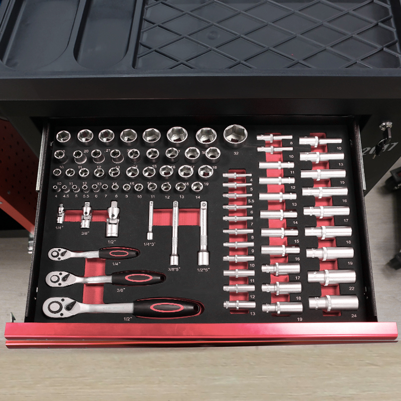 Wózek narzędziowy z 7 szuflada – Workshop Tools Car recenzja i cena