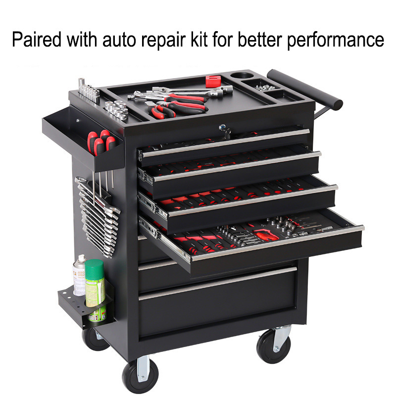 Wózek warsztatowy z 5 szuflada – Workshop Tools Car recenzja i cena