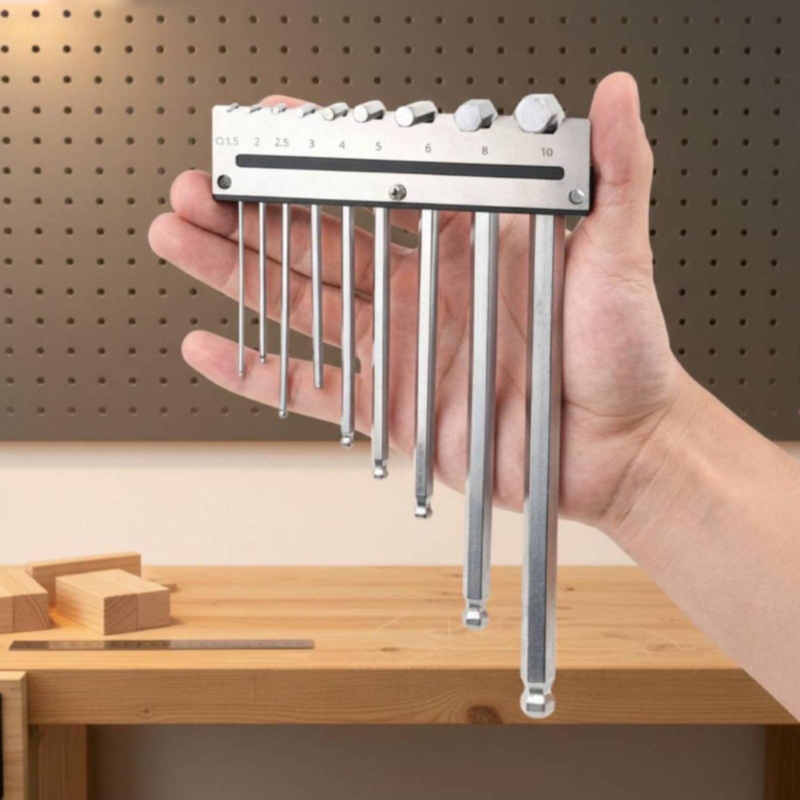 Uchwyt na klucze imbusowe do m – Workshop Tools Storage recenzja i cena